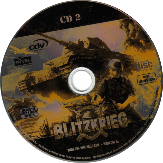 Blitzkrieg - CD obal 2