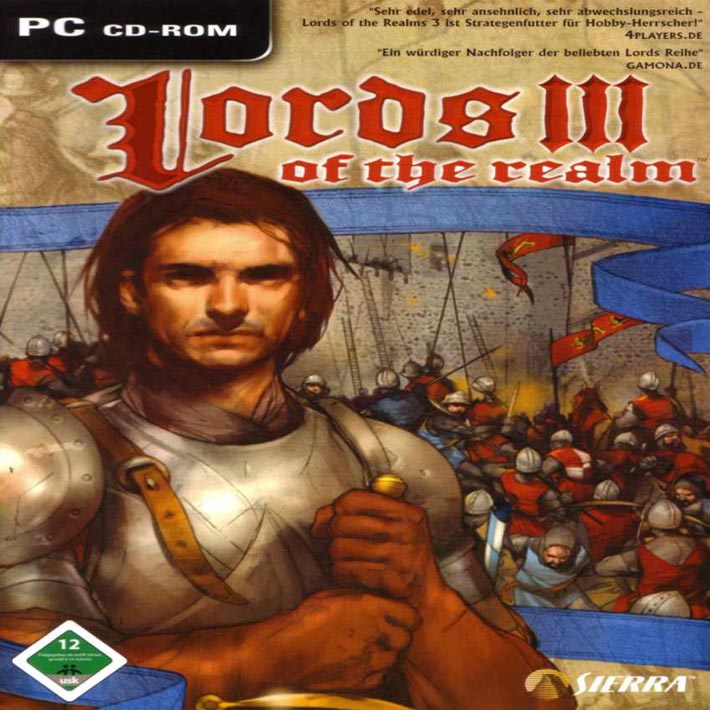 Lords of the Realm 3 - predn CD obal