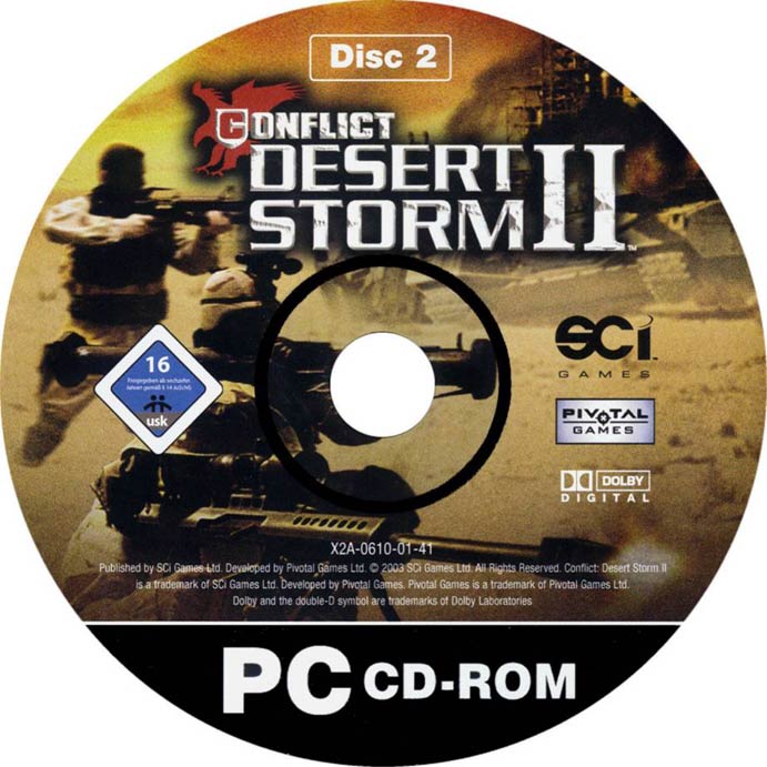 Conflict: Desert Storm 2: Back to Baghdad - CD obal 2