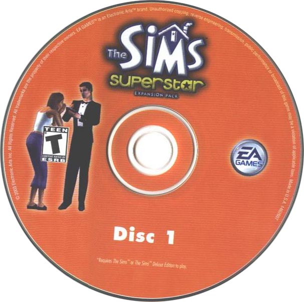 The Sims: Superstar - CD obal