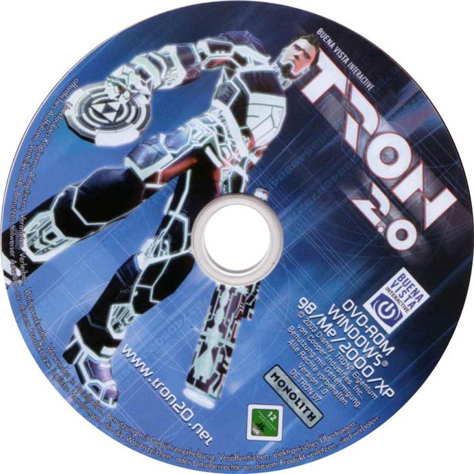 Tron 2.0 - CD obal