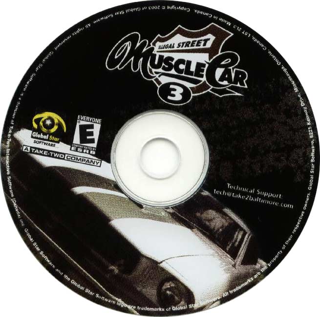 Muscle Car 3 - CD obal