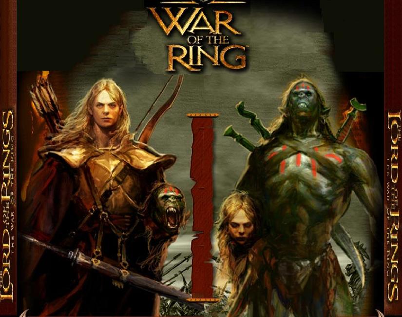 Lord of the Rings: War of the Ring - zadn CD obal