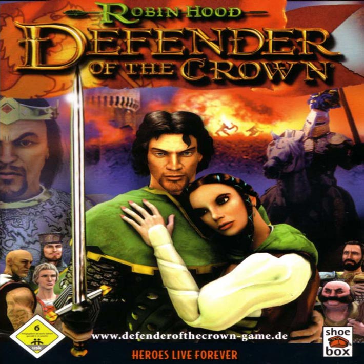Robin Hood: Defender of the Crown - predn CD obal