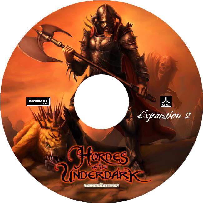 Neverwinter Nights: Hordes of the Underdark - CD obal