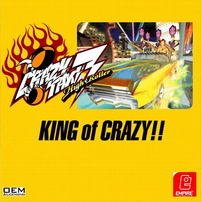 Crazy Taxi 3: The High Roller - predn CD obal