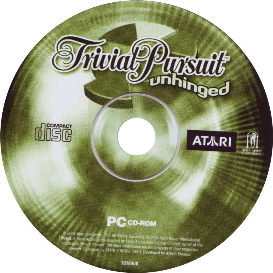 Trivial Pursuit: Unlimited - CD obal 2
