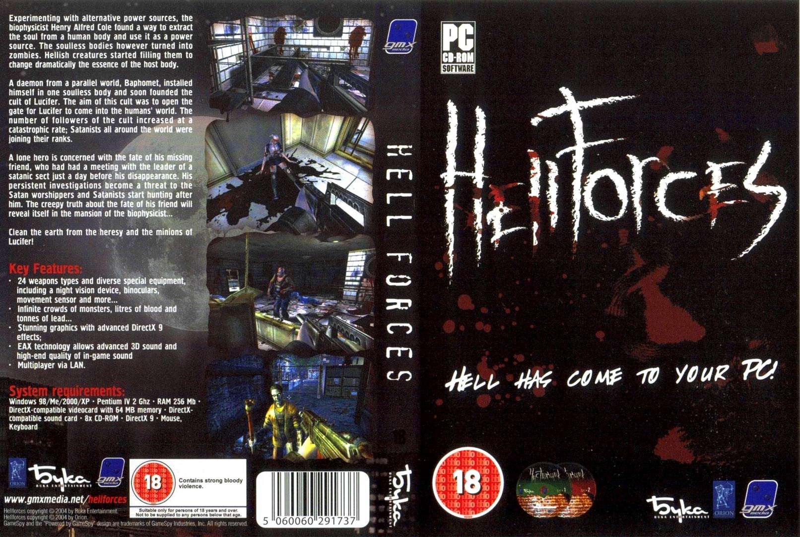 Hell Forces - DVD obal