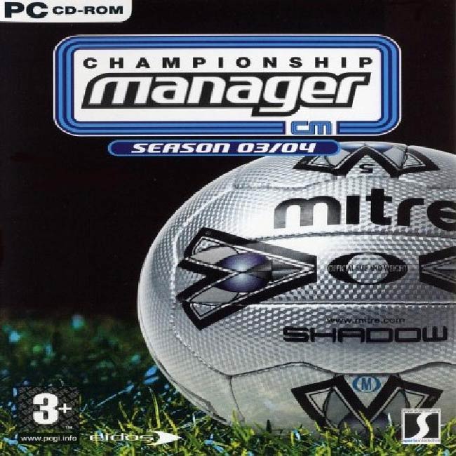 Championship Manager Season 03/04 - predn CD obal