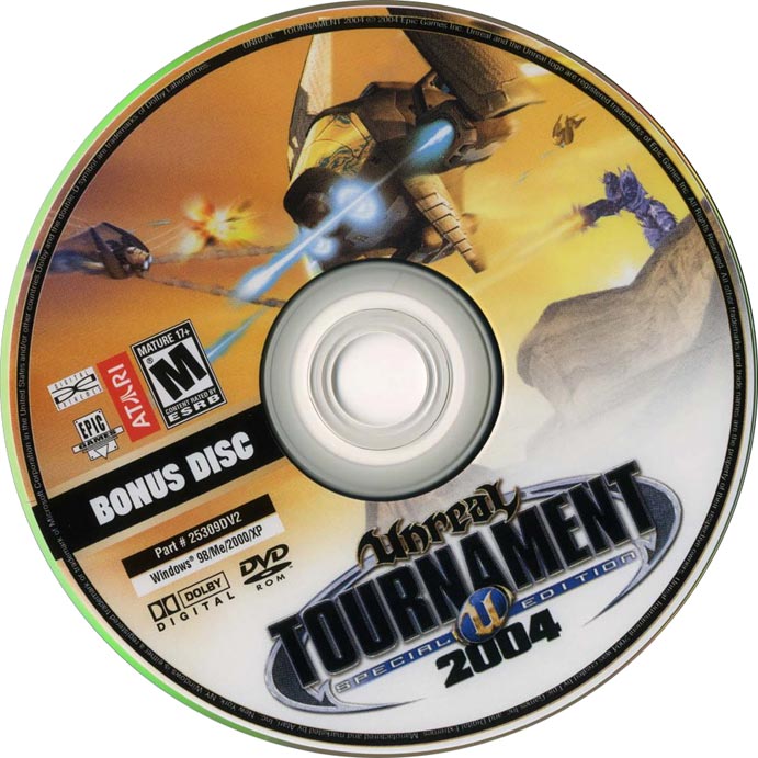 Unreal Tournament 2004: Special Edition - CD obal 2