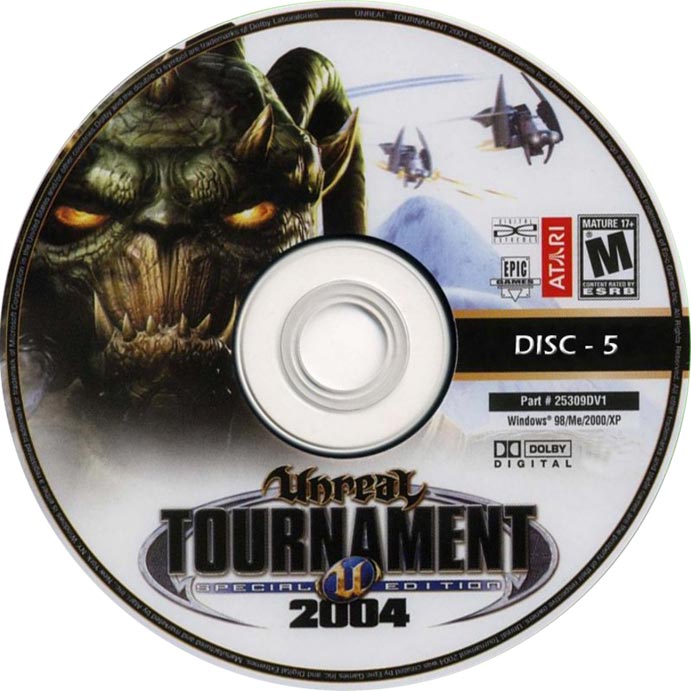 Unreal Tournament 2004: Special Edition - CD obal 6