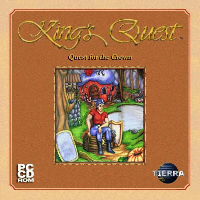 King's Quest I: Quest For The Crown (Remake) - predn CD obal