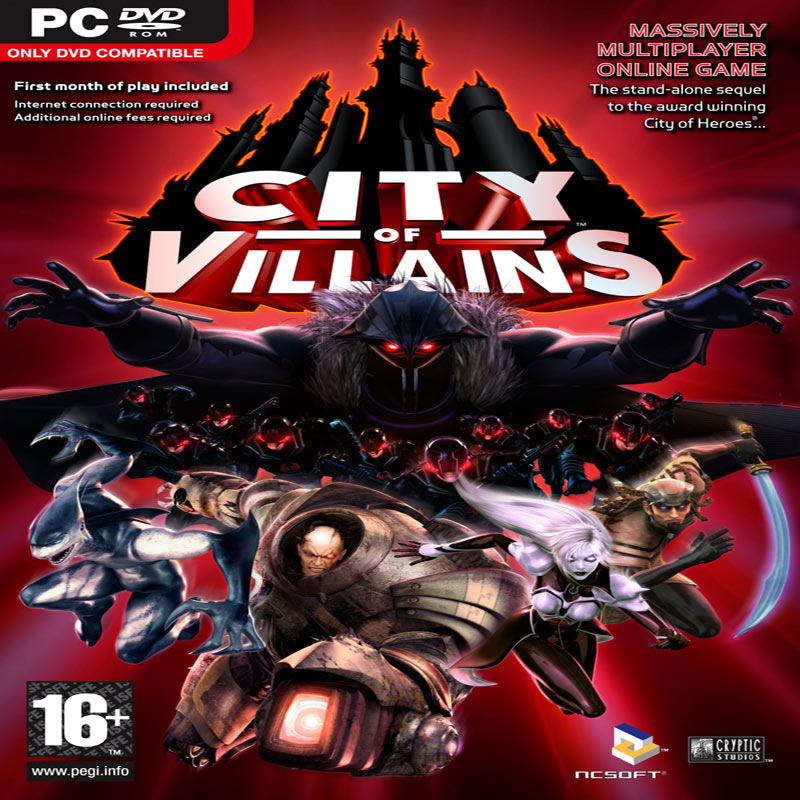 City of Villains - predn CD obal