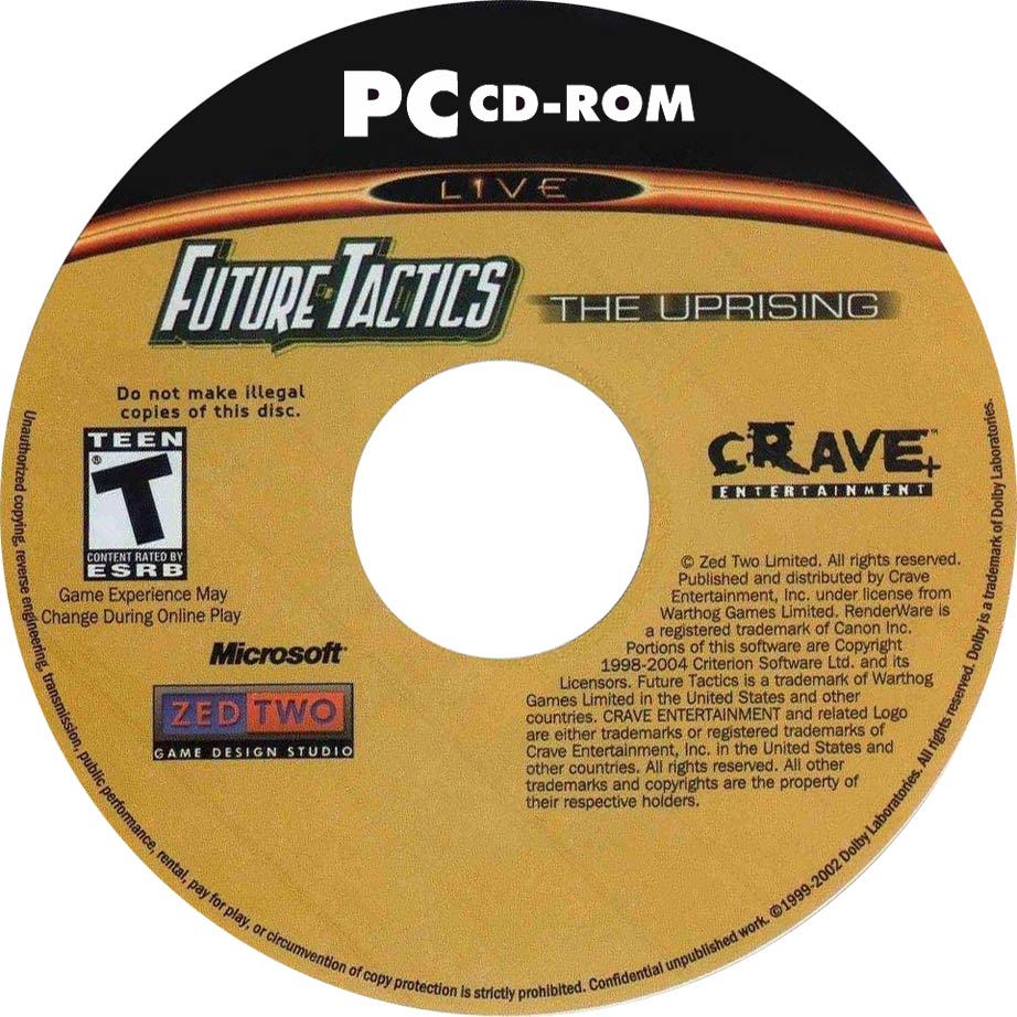 Future Tactics: The Uprising - CD obal