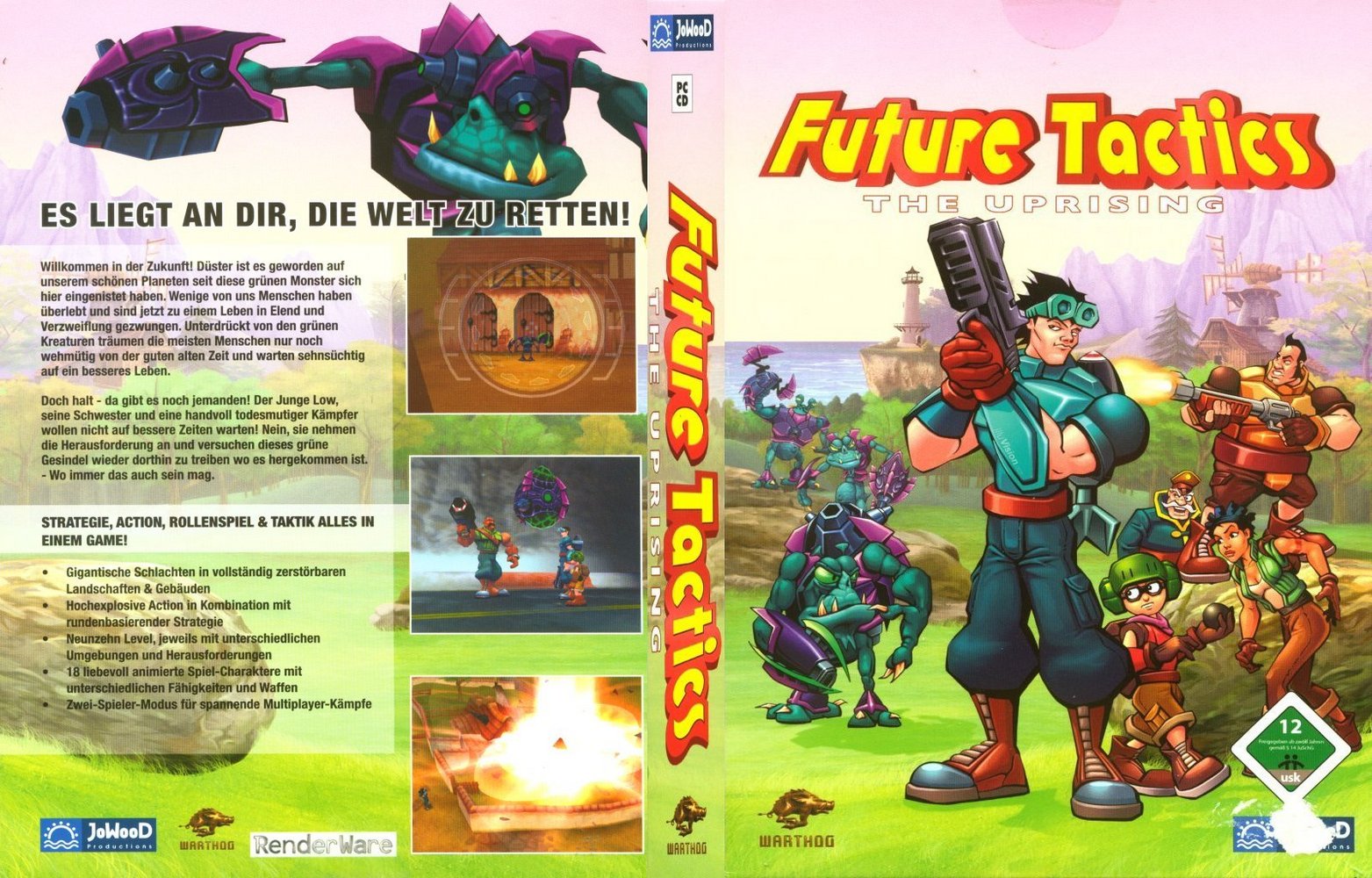 Future Tactics: The Uprising - DVD obal 2