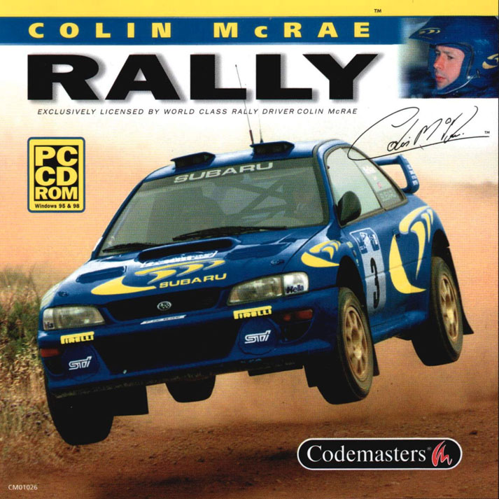 Colin McRae Rally - predn CD obal