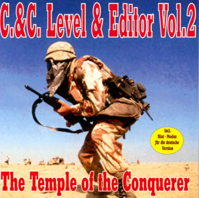 Command & Conquer Level: The Temple of the Conquerer - predn CD obal