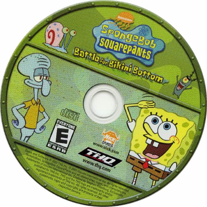 SpongeBob SquarePants: Battle For Bikini Bottom - CD obal