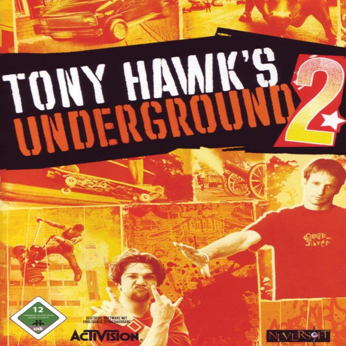 Tony Hawk's Underground 2 - predn CD obal