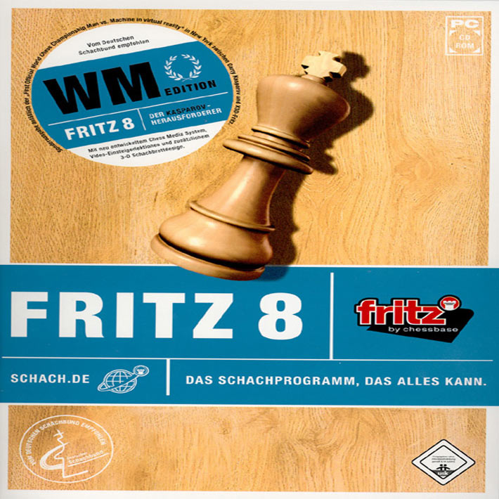 Fritz 8: WM Edition - predn CD obal