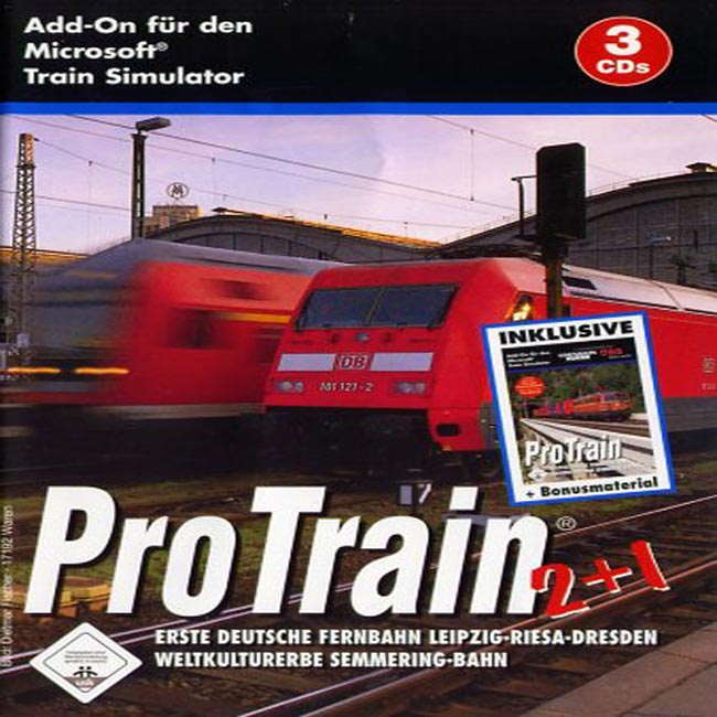 Pro Train 2+1 - predn CD obal