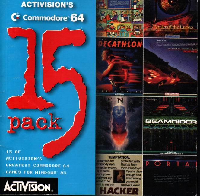 Commodore 64: 15 Pack - predn CD obal