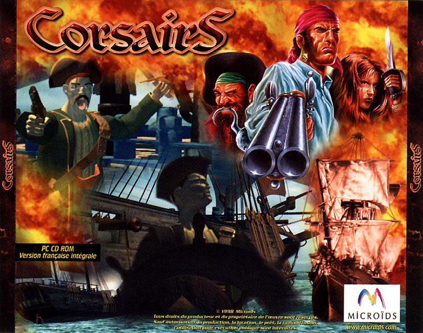 Corsairs - zadn CD obal