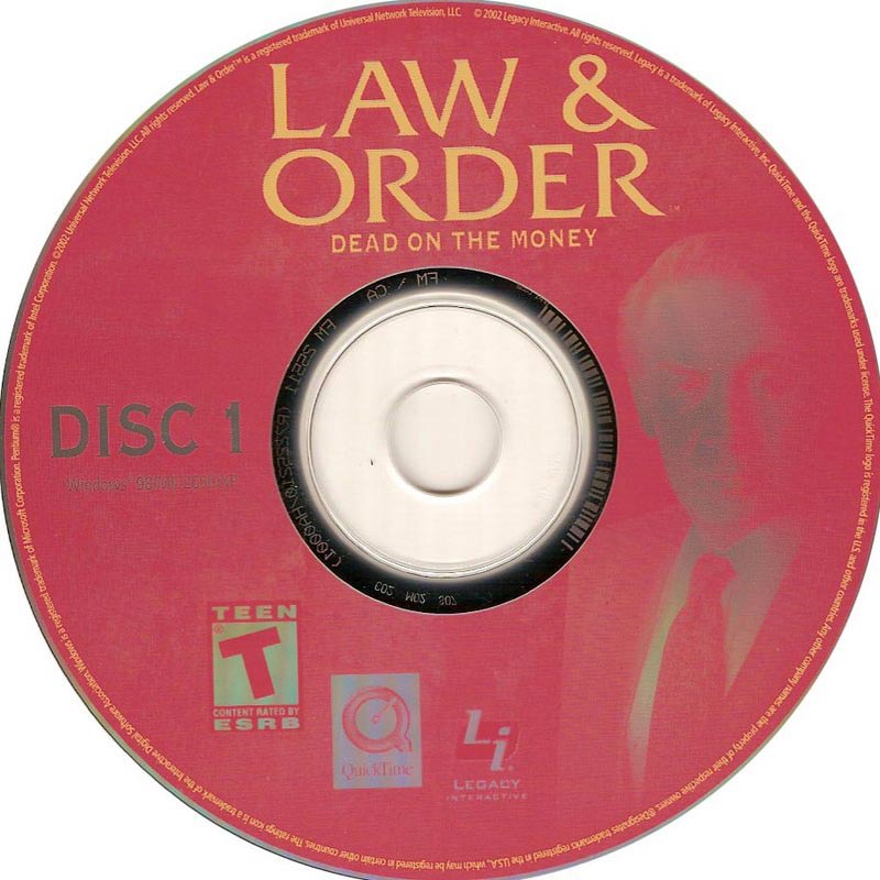 Law and Order: Dead on the Money - CD obal