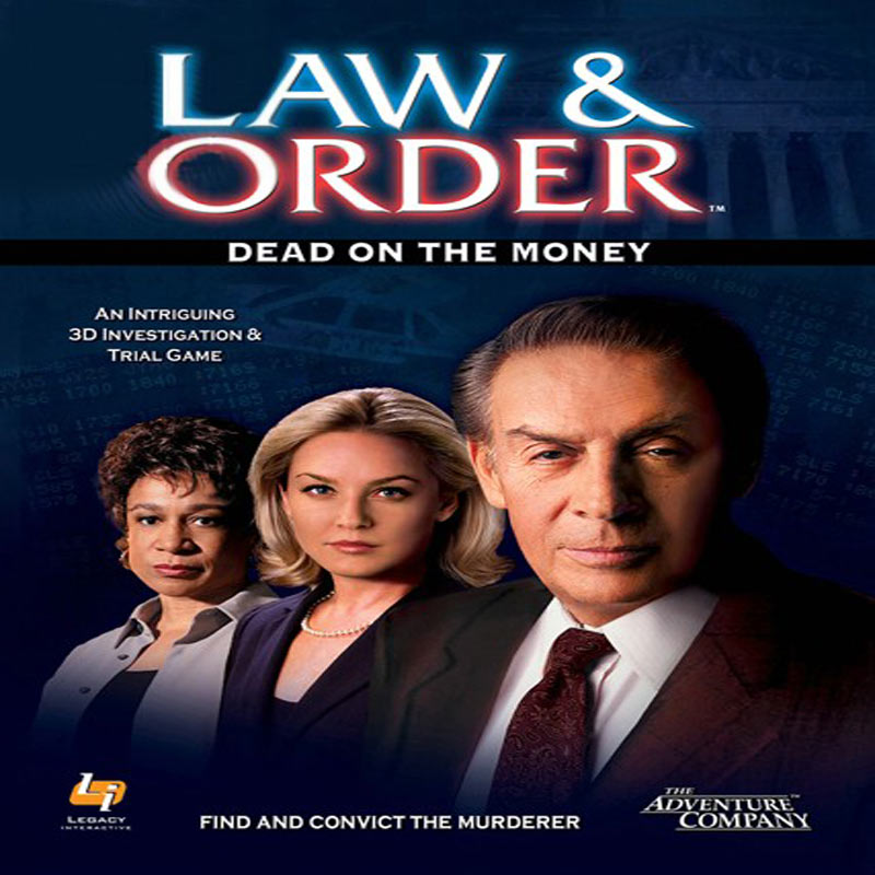 Law and Order: Dead on the Money - predn CD obal