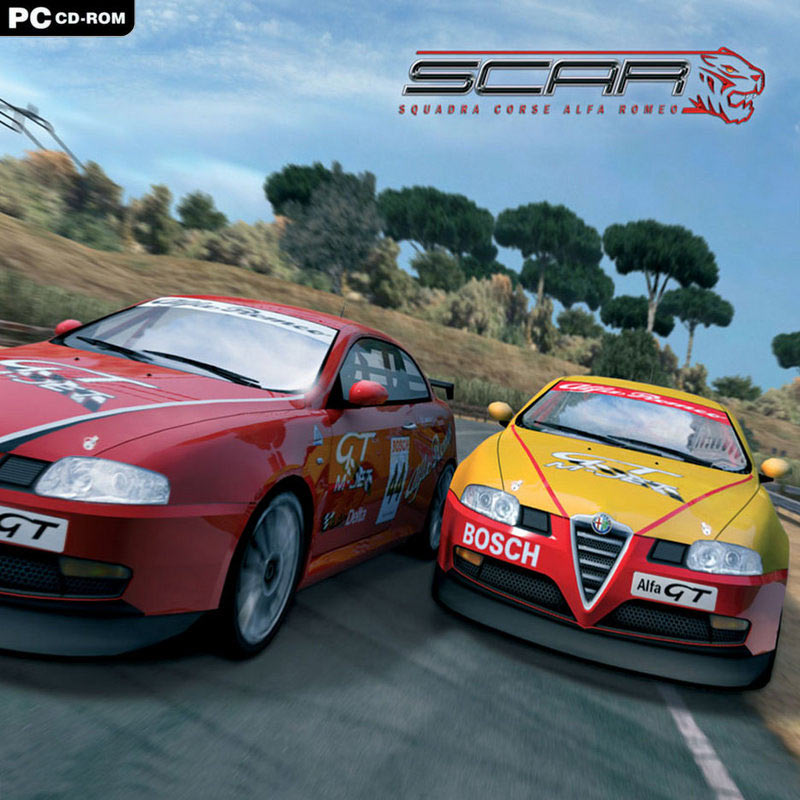 SCAR: Squadra Corse Alfa Romeo - predn CD obal