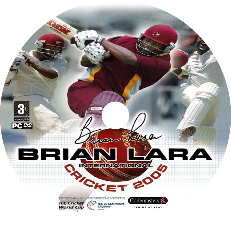 Brian Lara International Cricket 2005 - CD obal
