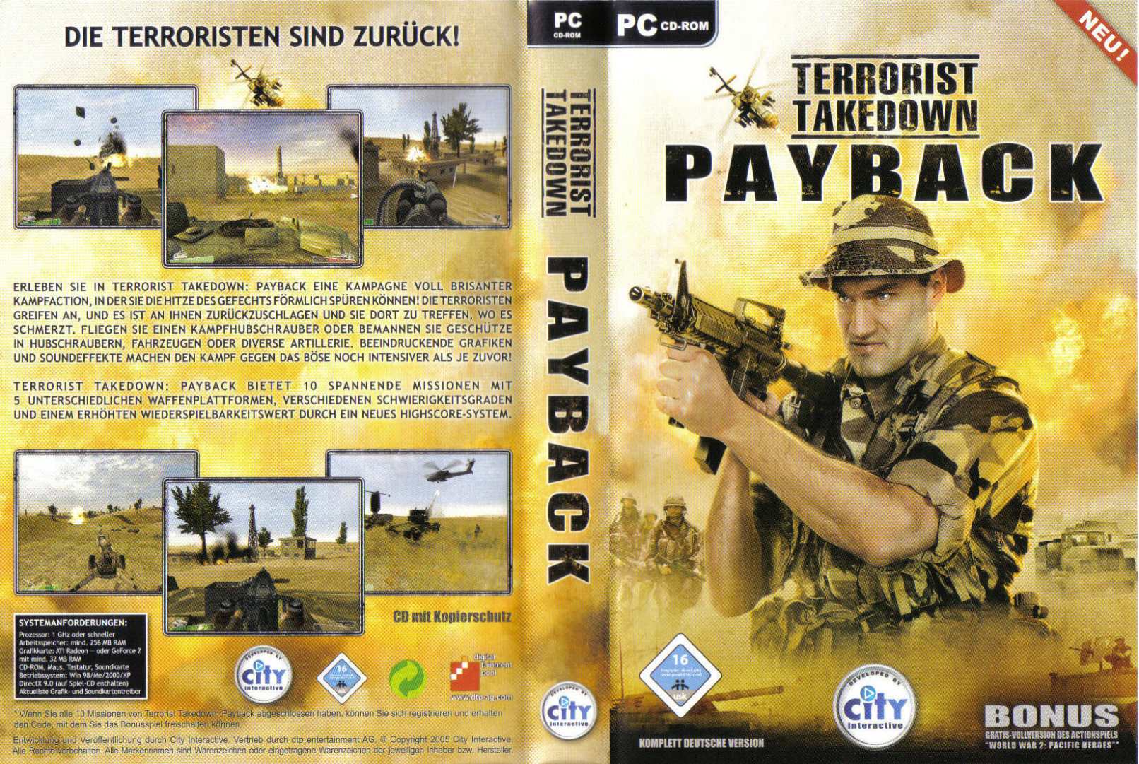 Terrorist Takedown: Payback - DVD obal