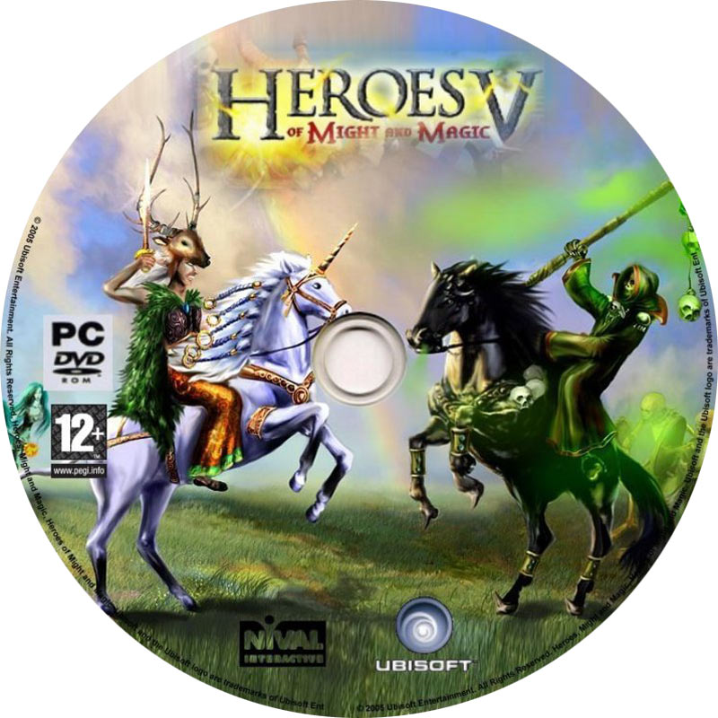 Heroes of Might & Magic 5 - CD obal 3