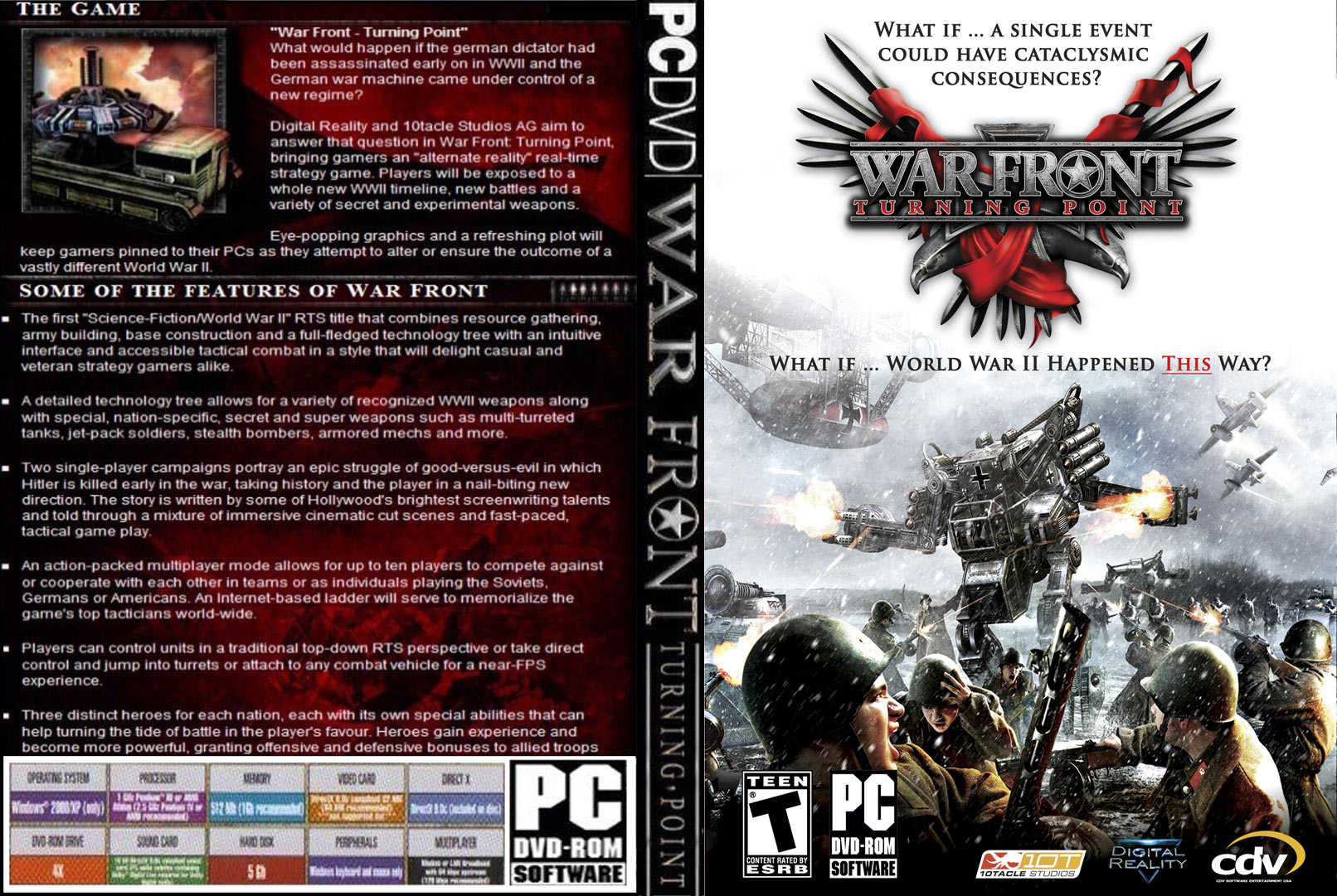 War Front: Turning Point - DVD obal