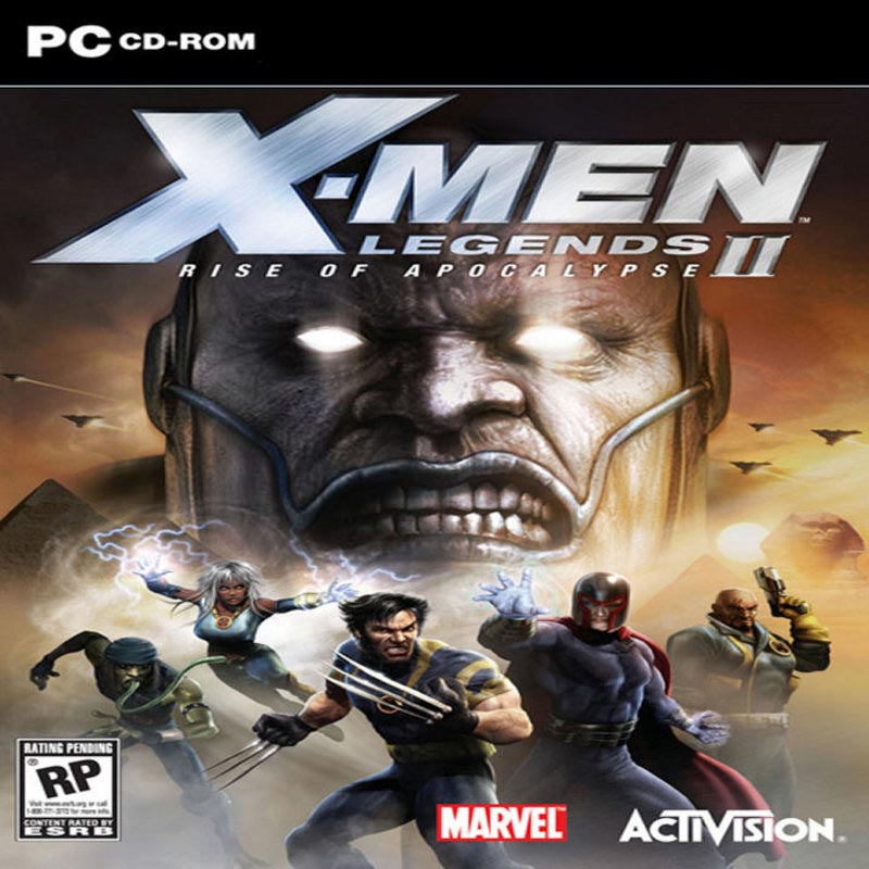 X-Men Legends II: Rise of Apocalypse - predn CD obal
