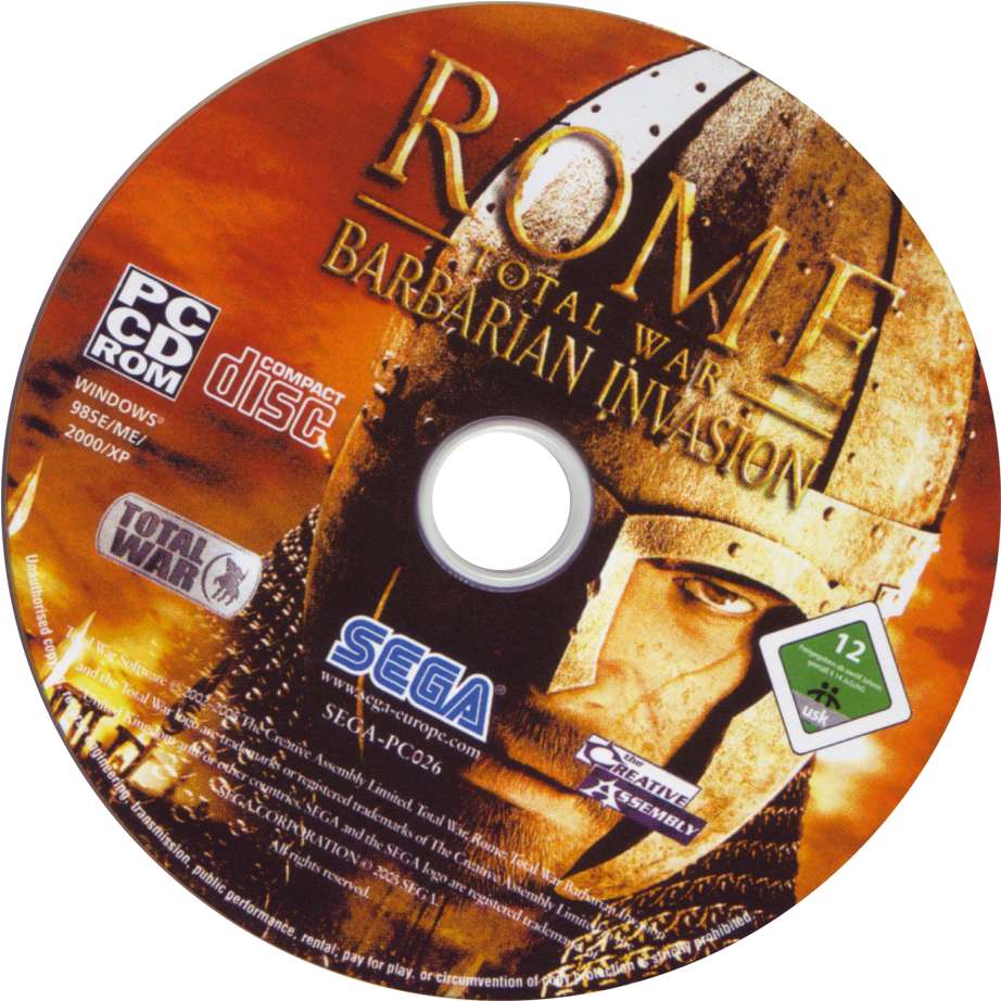 Rome: Total War - Barbarian Invasion - CD obal