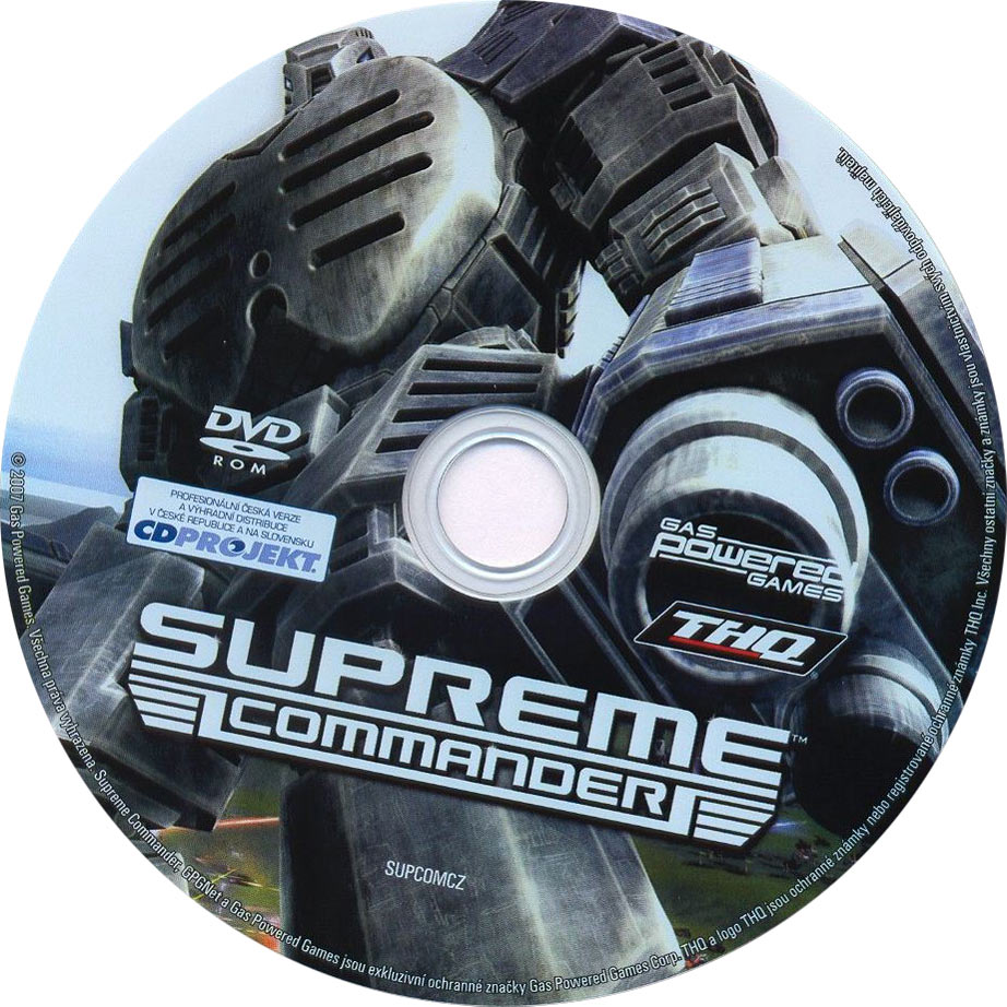 Supreme Commander - CD obal 2