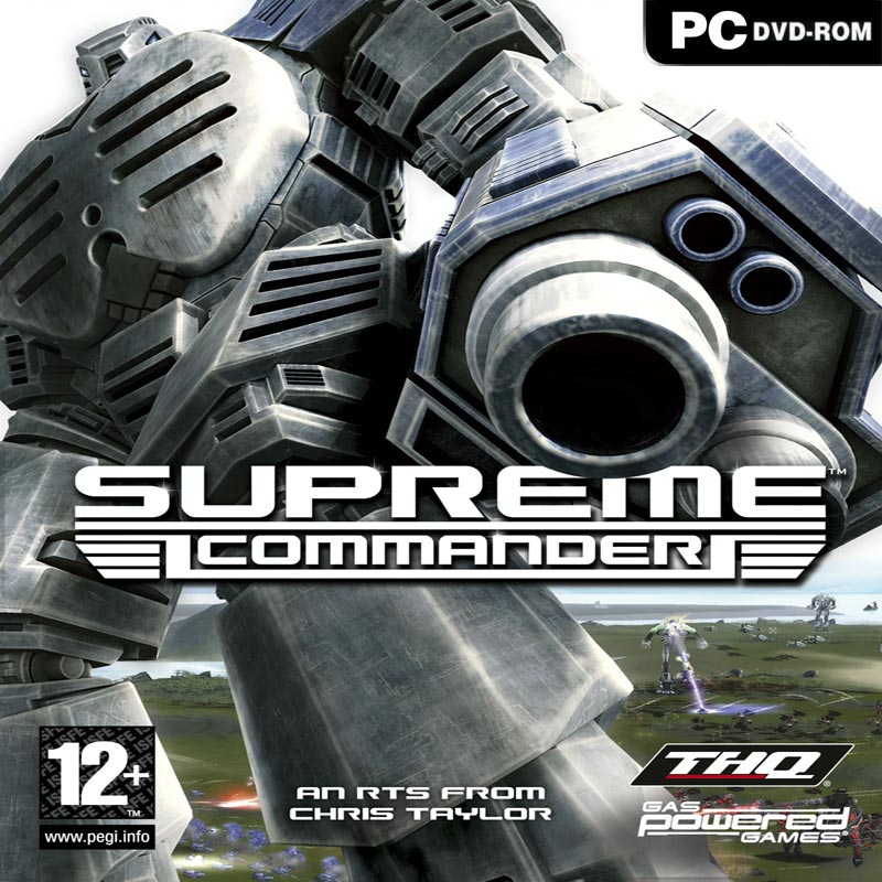Supreme Commander - predn CD obal