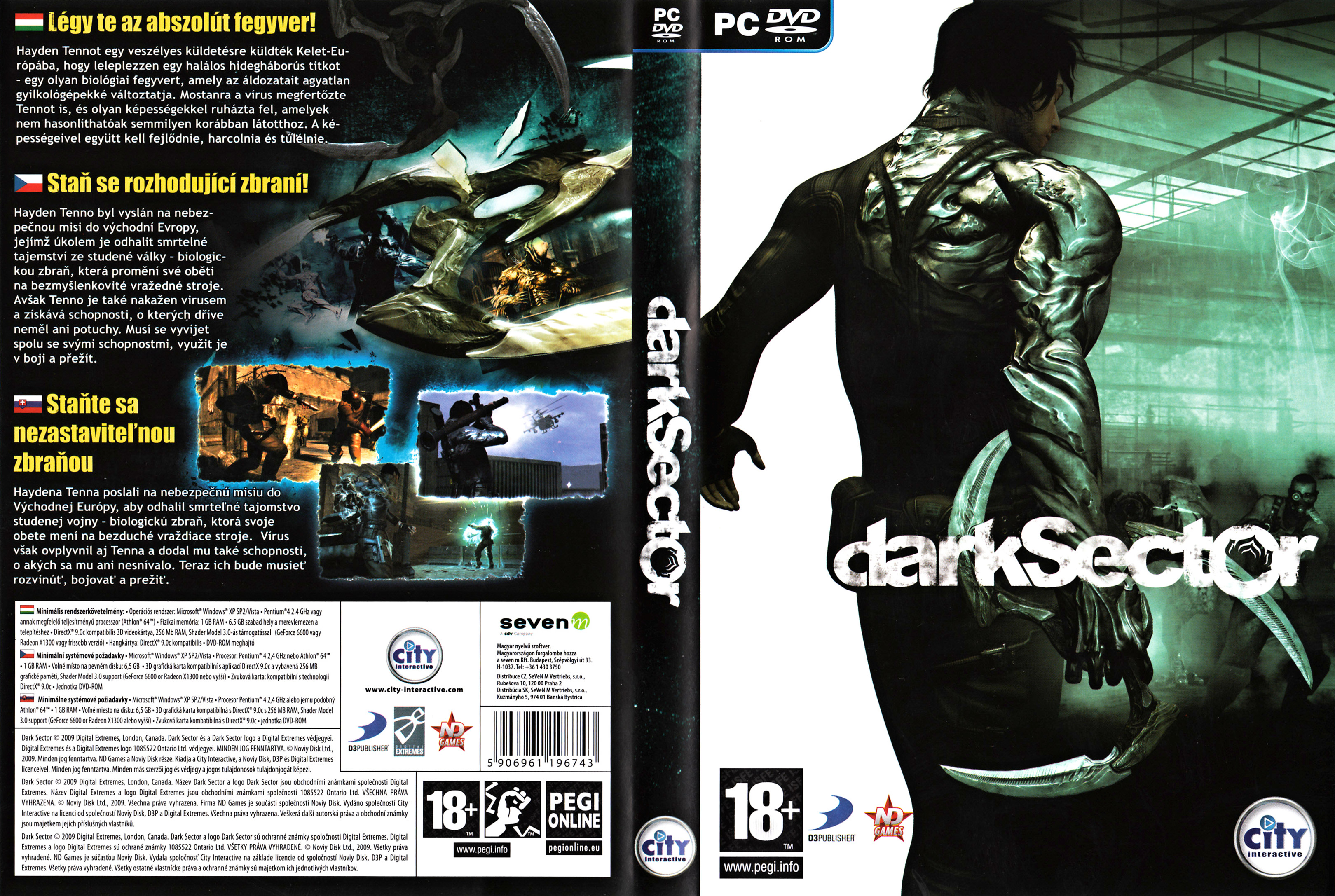 Dark Sector - DVD obal