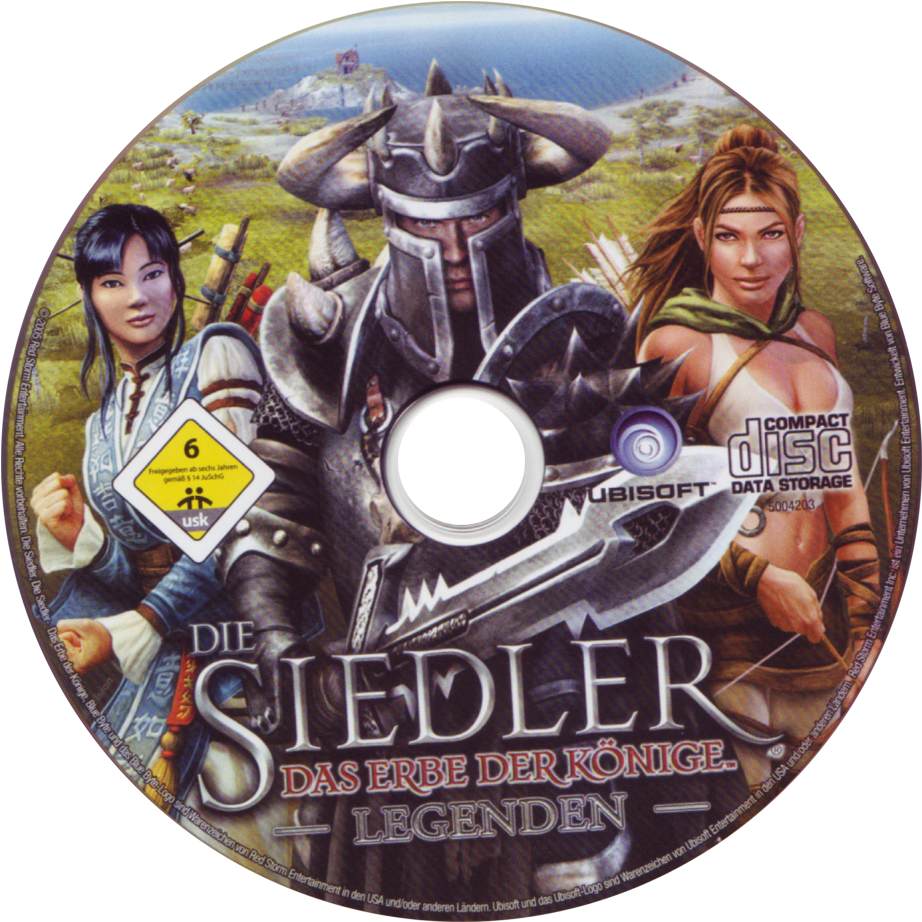 Settlers 5: Heritage of Kings - Legends - CD obal