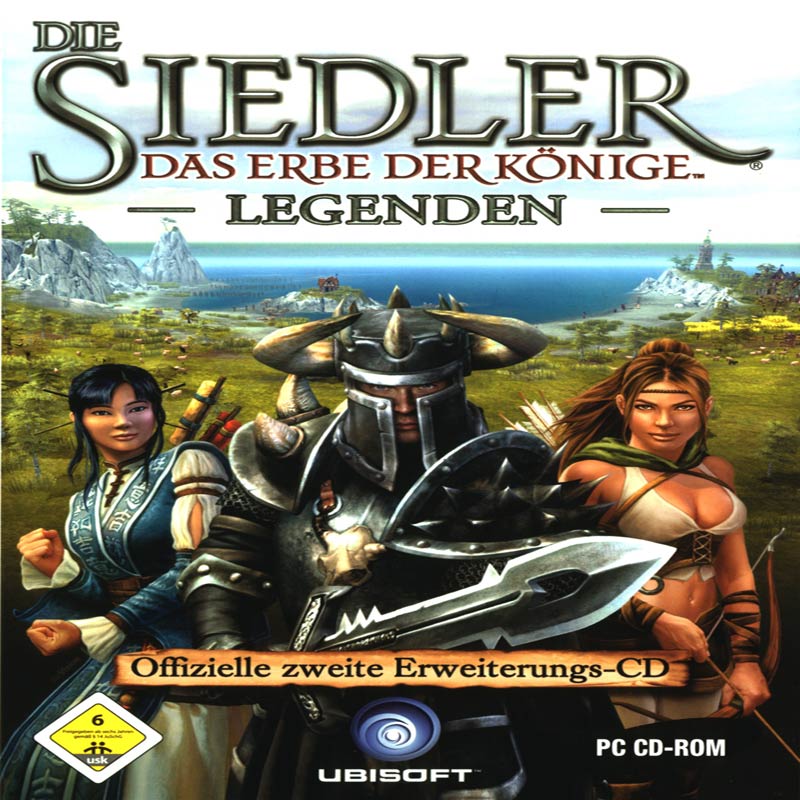 Settlers 5: Heritage of Kings - Legends - predn CD obal