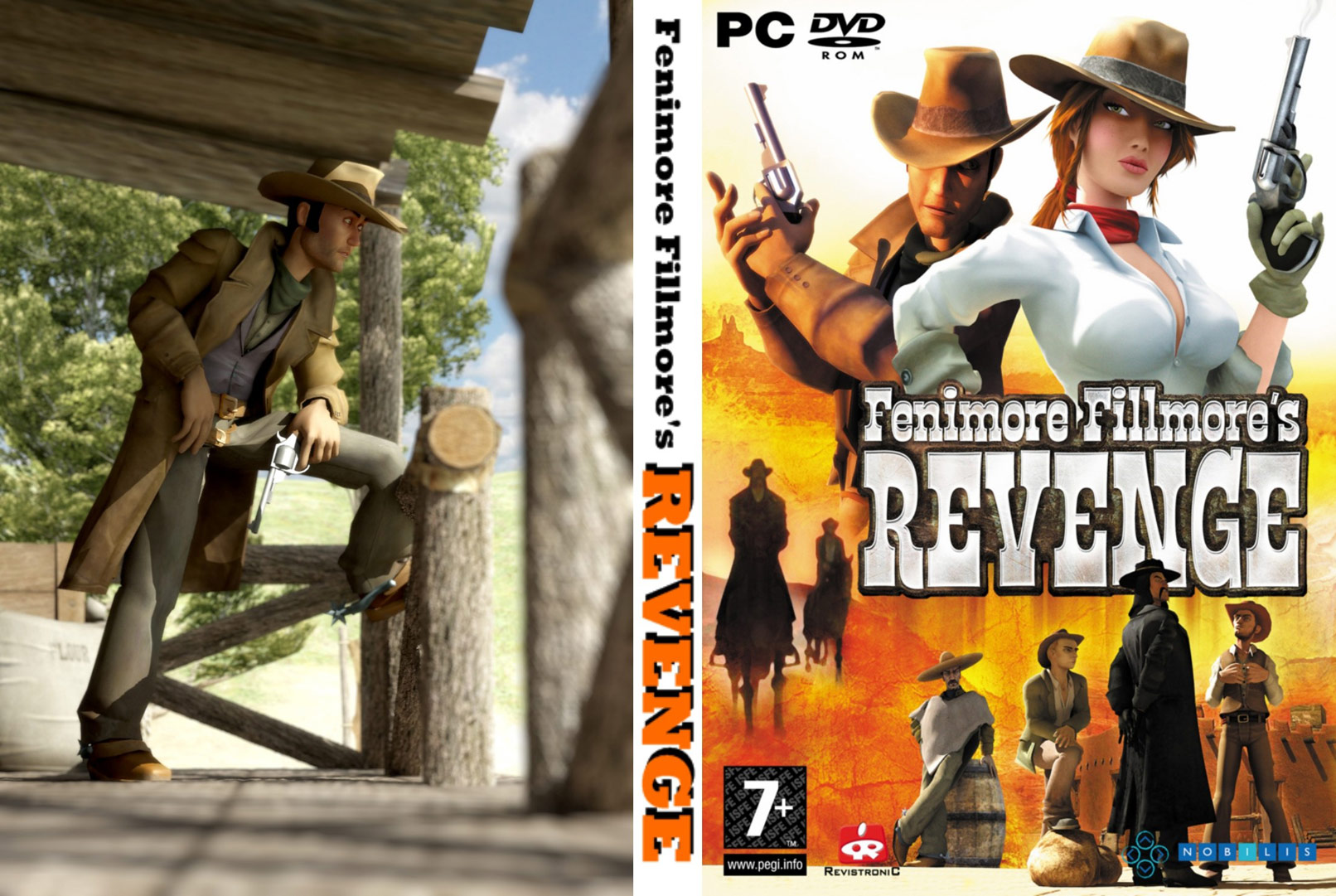 Fenimore Fillmore's Revenge - DVD obal