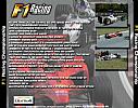 F1 Racing Championship - zadn CD obal