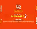 Grand Prix Manager 2 - zadn CD obal