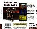 Heavy Gear - zadn CD obal