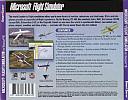 Microsoft Flight Simulator 95 - zadn CD obal