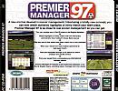Premier Manager 97 - zadn CD obal
