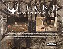 Quake Mission Pack 1: Scourge of Armagon - zadn CD obal