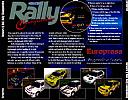 Rally Championship - zadn CD obal