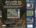 SimCity 3000 - zadn CD obal